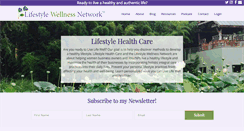 Desktop Screenshot of lifestylewellnessnetwork.com