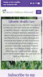 Mobile Screenshot of lifestylewellnessnetwork.com